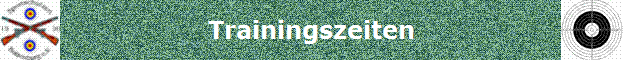 Trainingszeiten